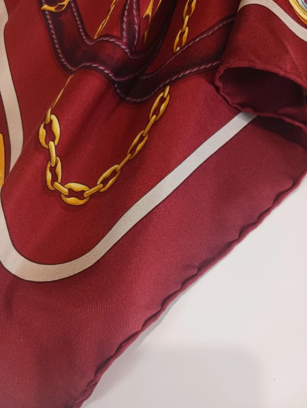 Vintage Cartier Silk Scarf